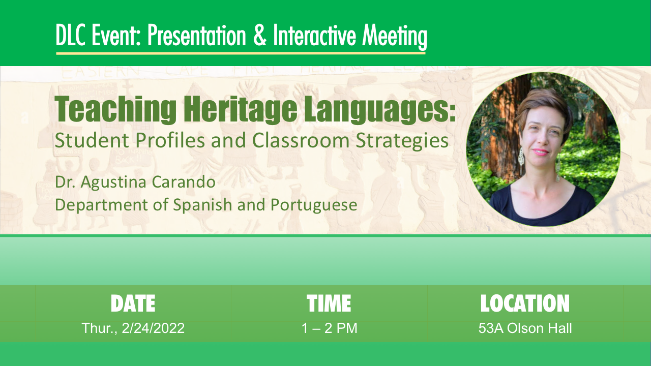 Teaching Heritage Languages